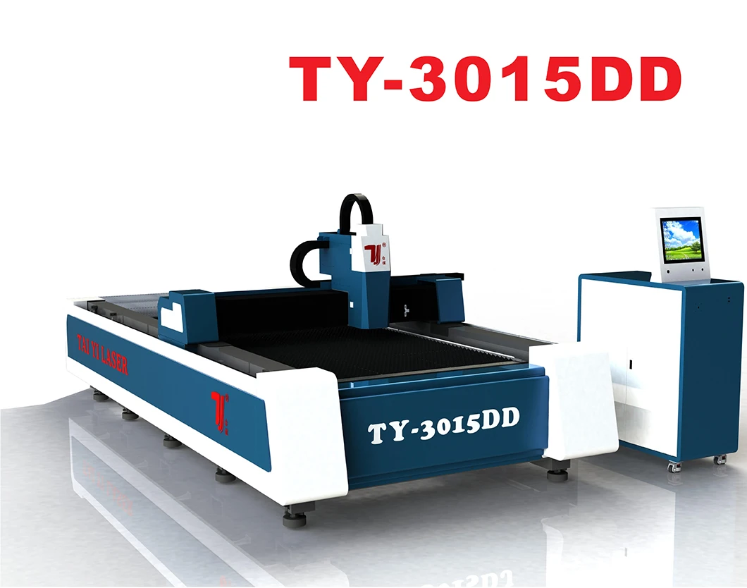 Ty3015dd 1000w 3000w Single Bed Metal Cnc Fiber Laser Cutting