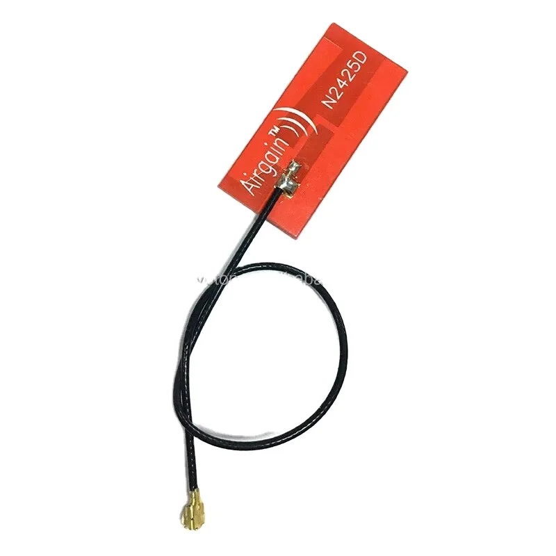 4G-LTE- und 5G-FPC-PCB-Antenne, 2,4/5,8 GHz, vertikale Polarisation, integrierte Mikrowellenantenne, flexible interne Eisenbahnantenne mit UFL-Anschluss und Kabel