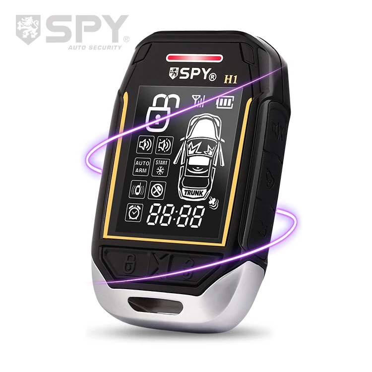 High Quality 2-Way Smart Security Devices Door Central Locking Sensing Function LCD Remote Control Top Car Alarms Camry Corolla