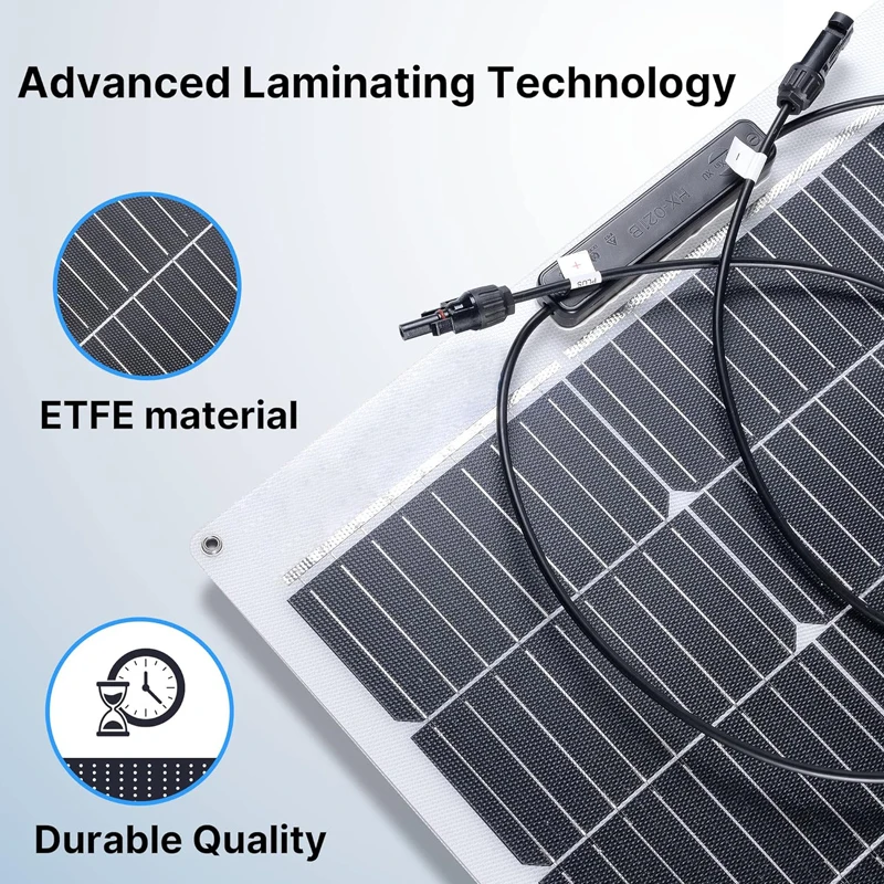 PV Mono Solar Power System 12V 24V 100 150 200 Watt 500 1000W 100W 150W 200W Foldable Thin Film Flexible Solar Panels