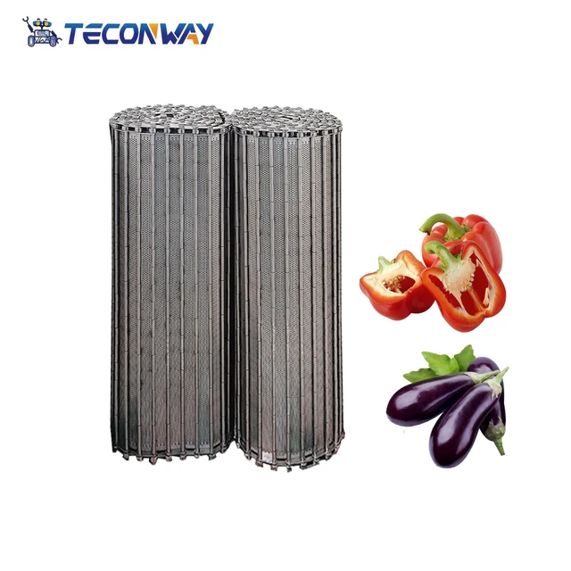 304 316 Screw Auger Spiral Conveyor Belt Stainless Steel Wire Mesh Conveyor Belt 5