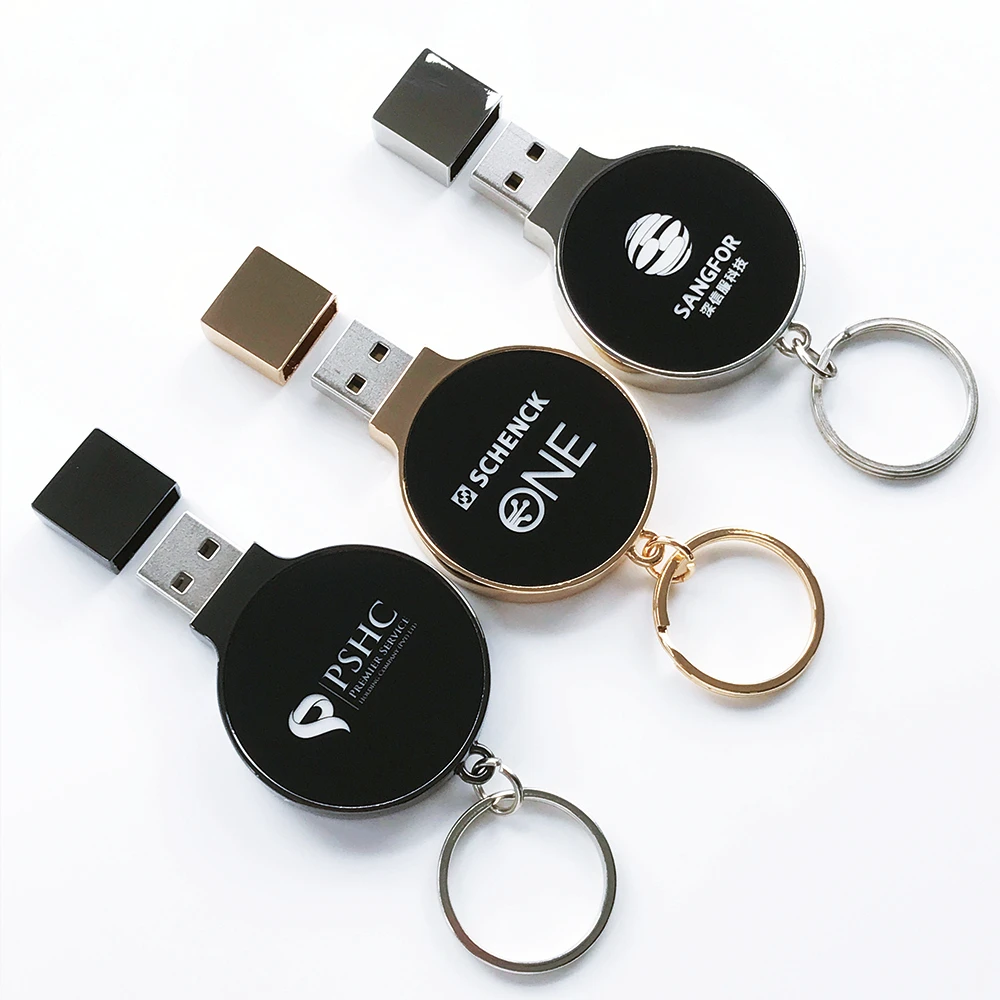 Professional Design Led Light Metal Flash Drive 1gb 2gb 4gb 8gb 16gb 32gb 64gb 128gb Mini Flash Drive