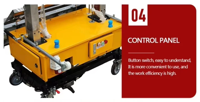 Plastering Machine for Wall Cement Automatic Wall Plastering & Rendering Machine