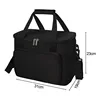 Bolsa aislante 15L negra - cinta tejida negra