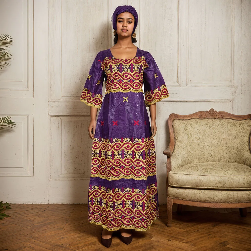 aliexpress embroidered dress Mustard Yellow Floral Embroidered Lehenga Set main image 1