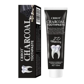 100g CRHOT TOOTHPASTE WHITEN GINGIVAL PROTECTION IMPROVE ORAL PROBL AROTECT GUMS BAMBOO CHARCOAL TOOTHPASTE