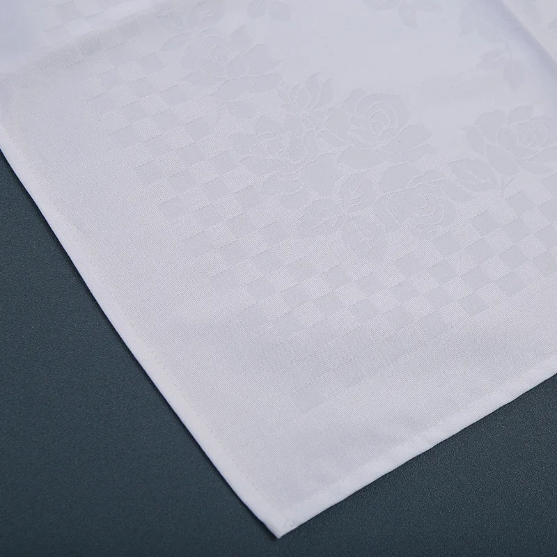 Hot Sale Square Satin Table Napkins Soft Handkerchief Romantic Wedding