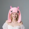 หมวกเขากระต่ายสีชมพู XX
