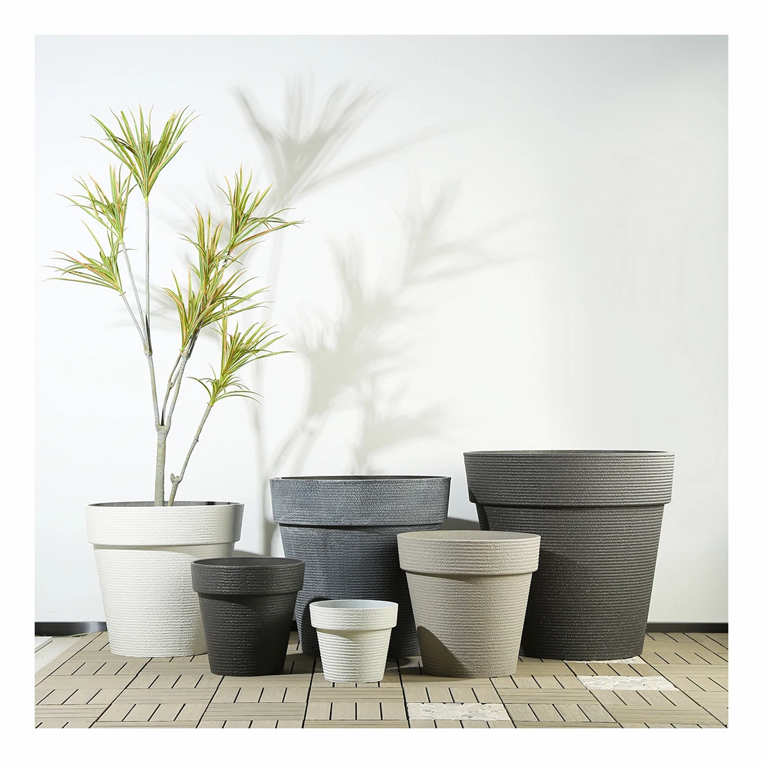 Hochwertiger 70 Zoll groer, verdickter Kunststoff-Pflanztopf, 27,5 Zoll  Steinoptik-Blumentopf fr Garten und Hausgebrauch| Alibaba.com