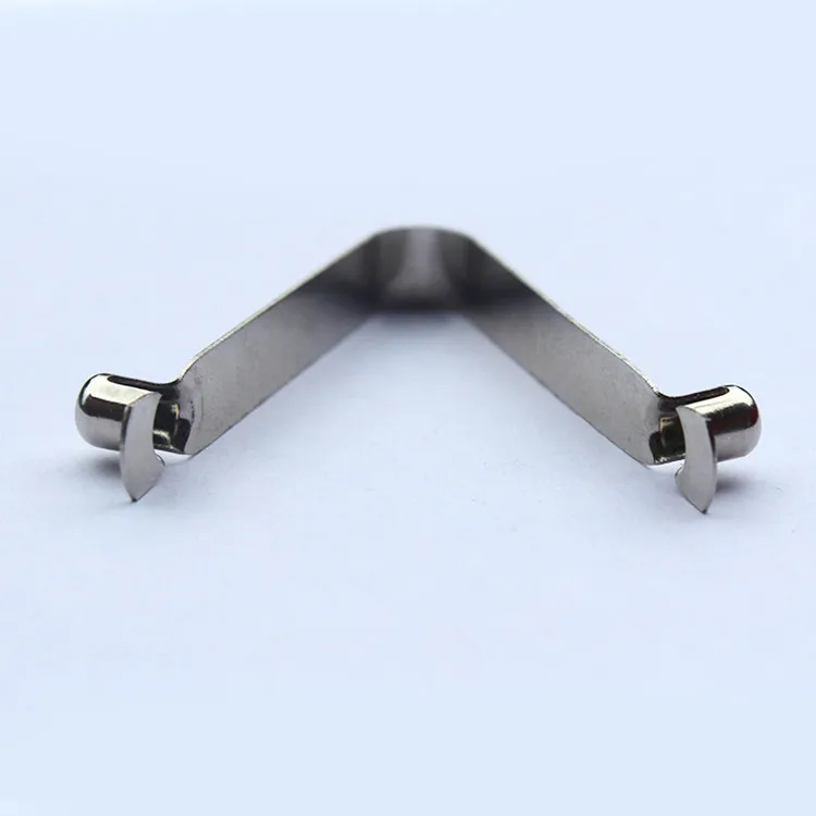 8 Clip A Molla Metalliche Per Tubi - Pulsante A Doppia Spinta, Per Kayak, Tende, Diametro 25-30mm - Foto 9