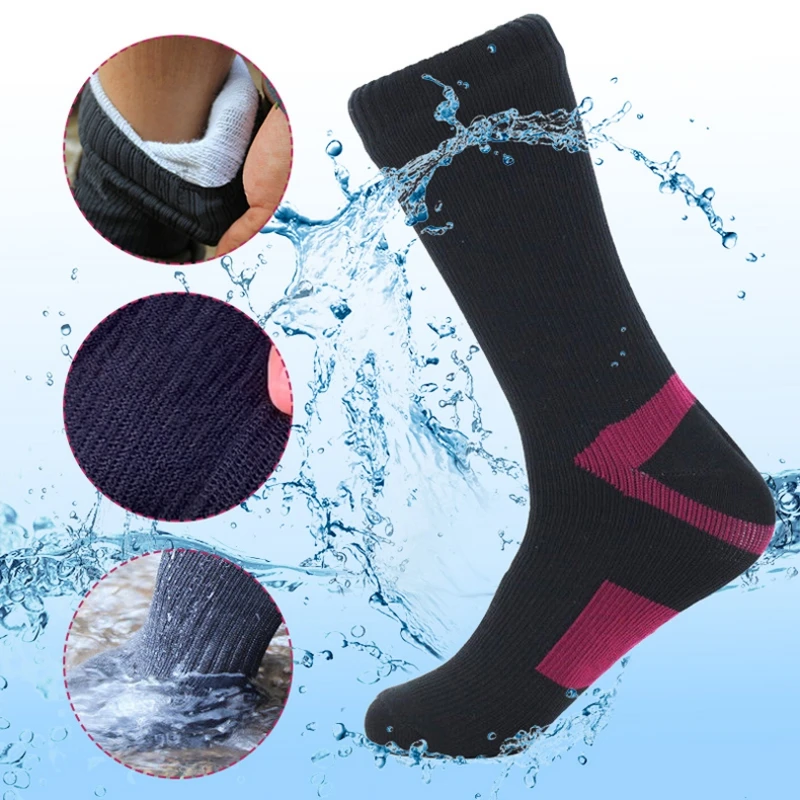 Hot Selling High Quality Wholesale Winter Mens Womens Work Socks and Bamboo Work Socks With Three Layers Waterproof Socks