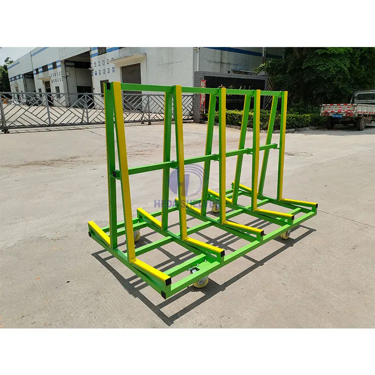 Heavy-duty Sheet Transport Rack Glass Transport Storage Rack a Frame Glass Rack for Glass Moving
