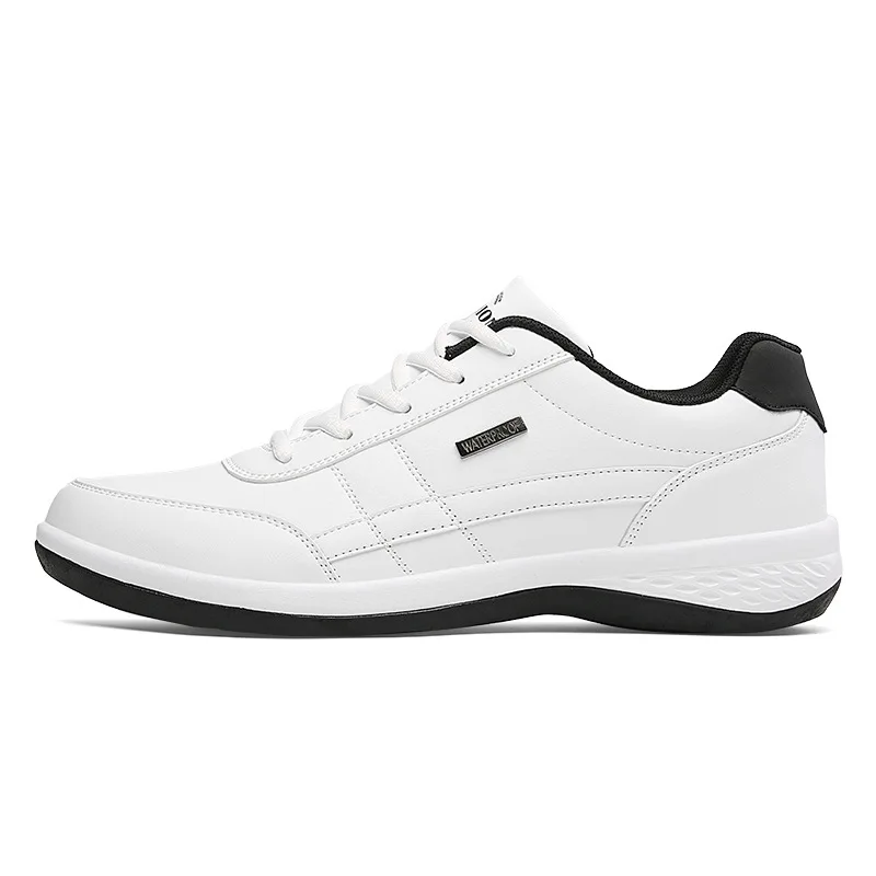 New Men's Sports Shoes Plus Leather Super Light Casual Students Skateboarding Shoes Running