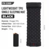 Foot red air nozzle Black