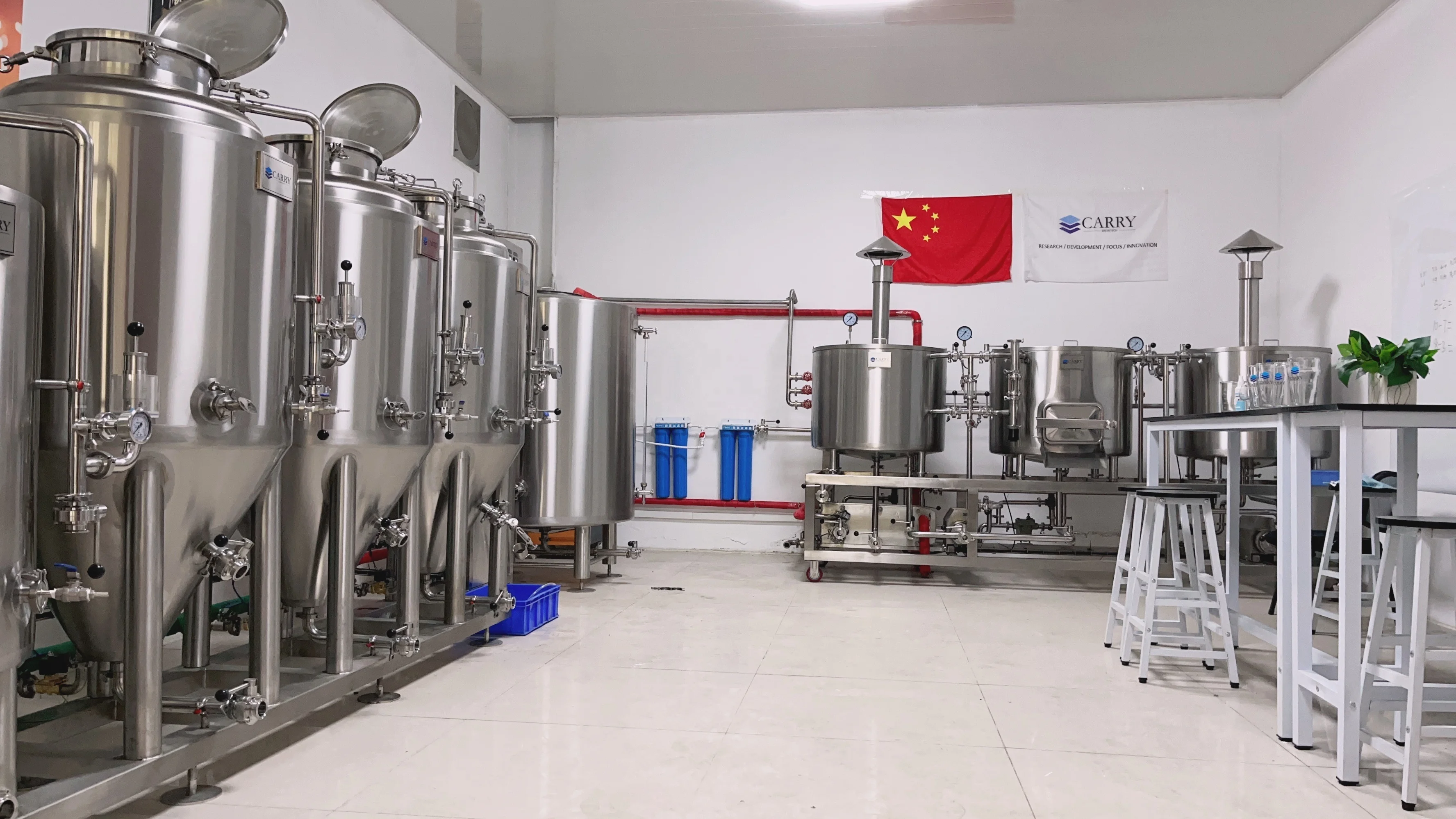 1bbl 200l 2bbl 250l Small Brewhouse Nano Brewery With 200l Double