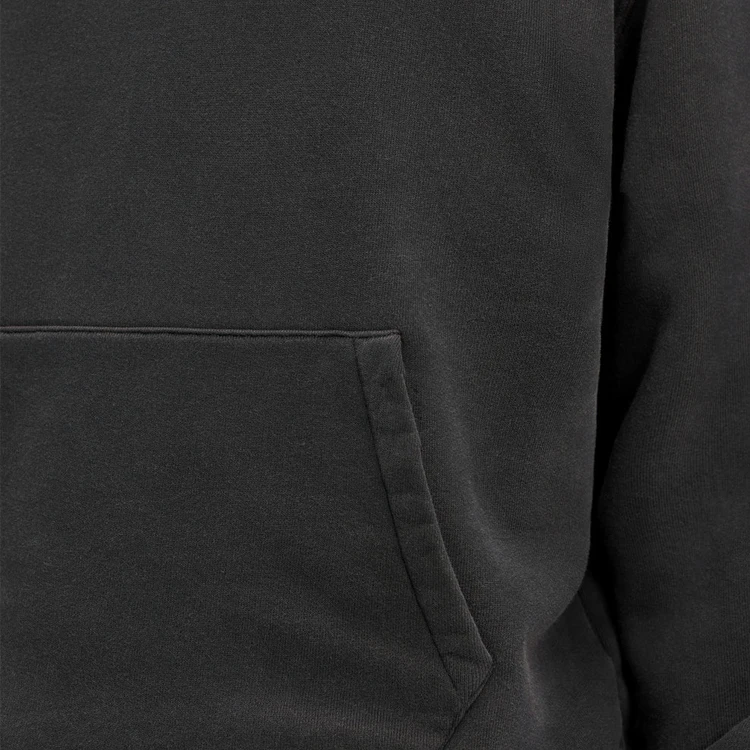 Oem Men Blank Hoodie Sets Custom Logo Design Black Plain Embroidery ...