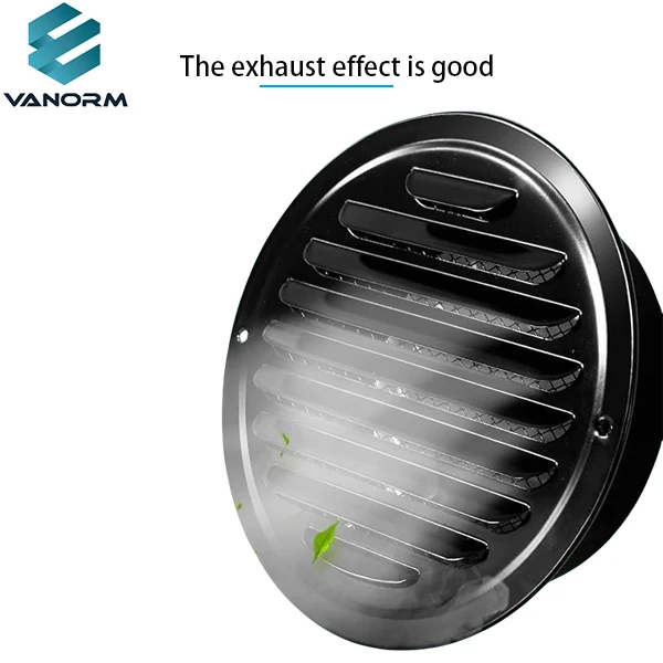 Flat Round Grille Exterior