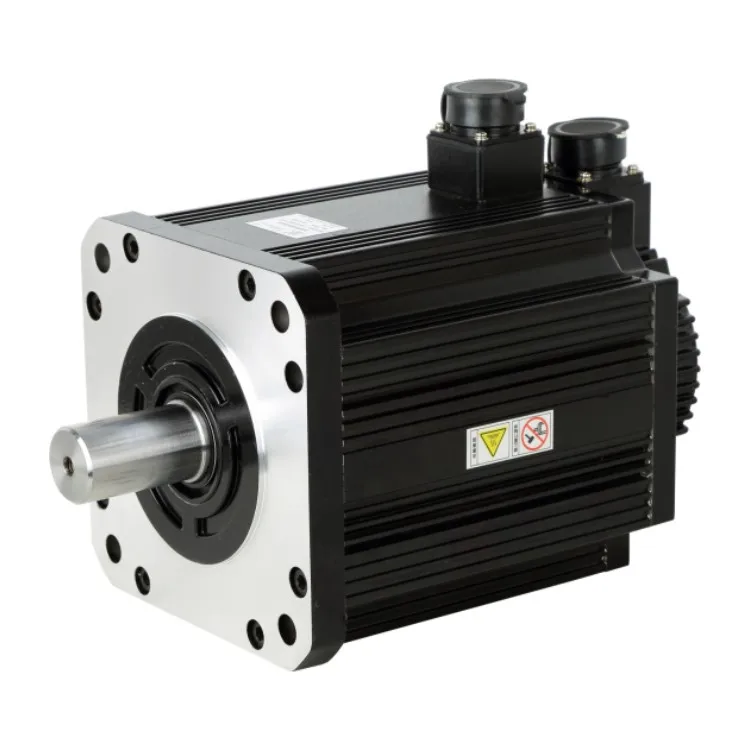 Powerful 220V 3KW CNC Lathe Machine 19Nm 1800RPM Powermax Large Electric AC Servo Motor with Optional Brake Keyway and Oil Seal