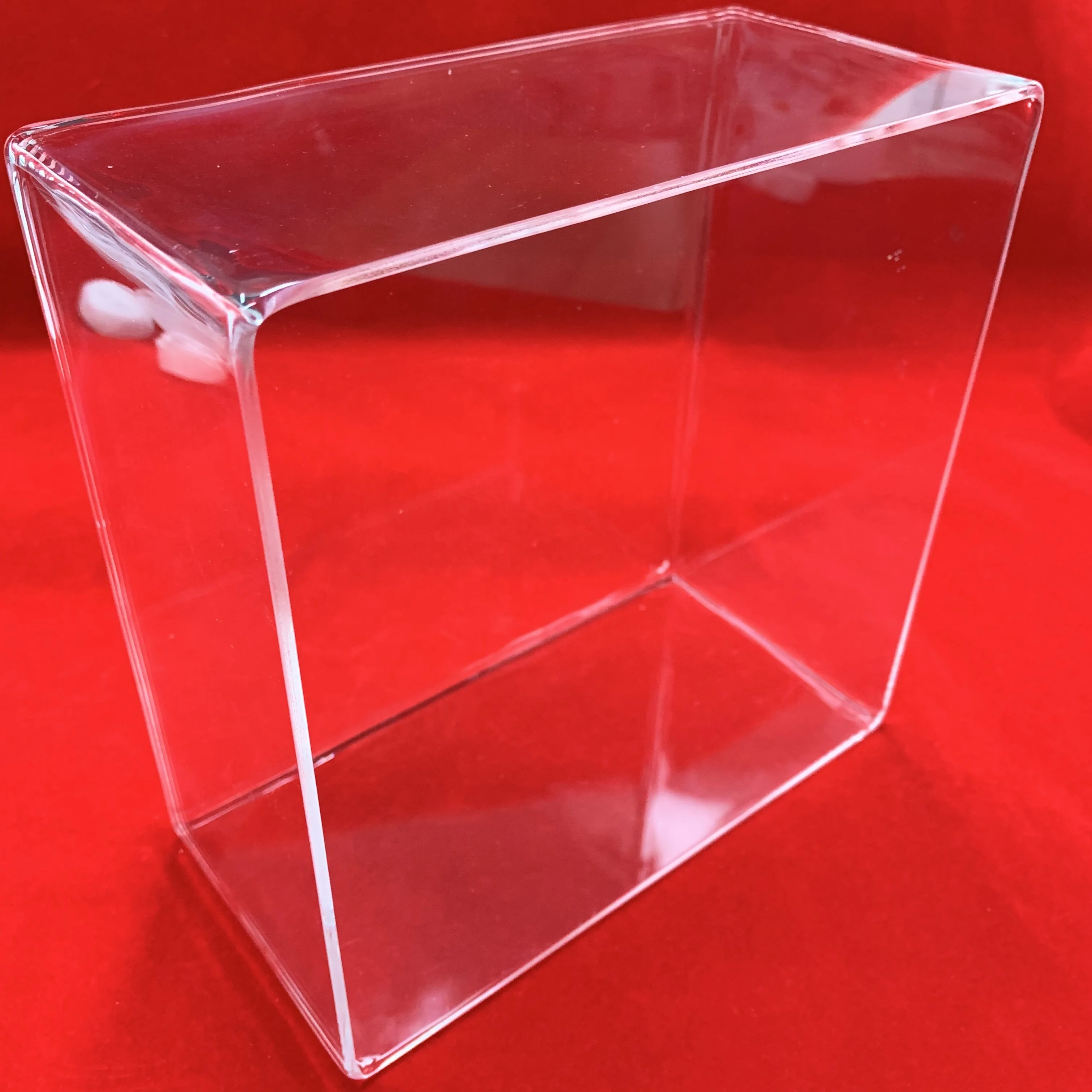 Customized Large Dimensions Rectangular Quartz Petri Dish