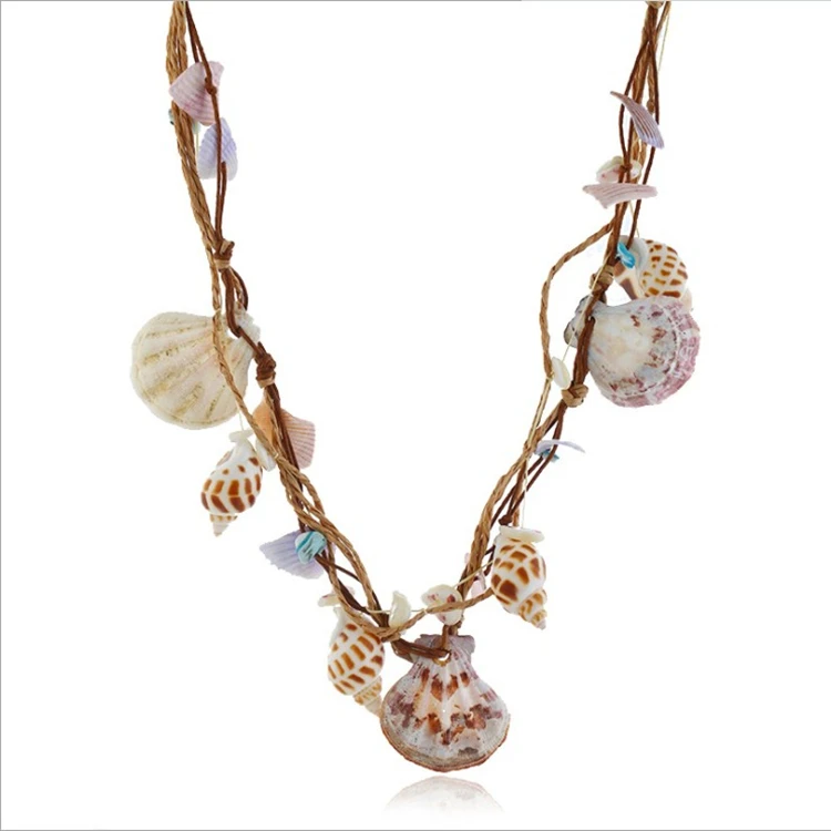 bemærkede ikke umoral Syge person European And American Fashion Accessories Hawaiian Style Personality Casual  Accessories Handmade Shell Clavicle Necklace - Buy Shell Necklace,Fashion  Accessories,Shell Clavicle Necklace Product on Alibaba.com