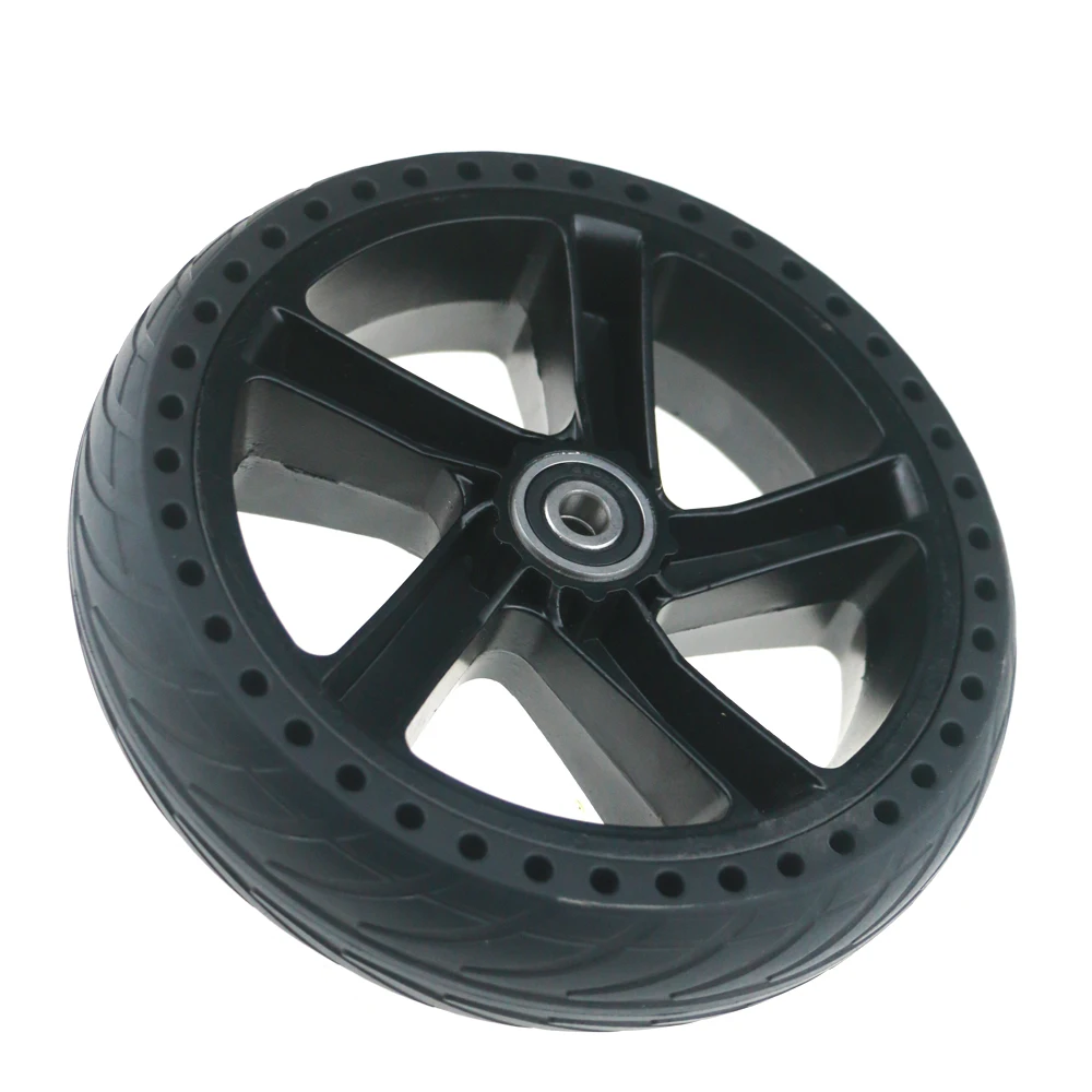 wosume Front Rear Solid Tire Wheel Cover Tyre for Xiaomi Nine-bot ES1 ES2 ES3 ES4 Electric Scooter 