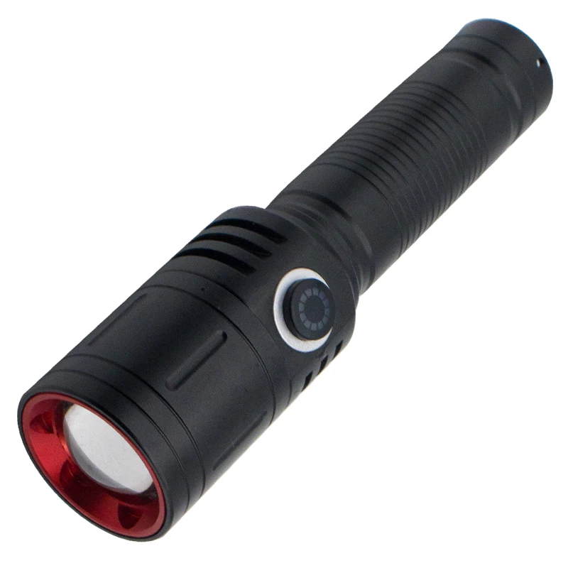 White Laser 500Lm Aluminum Alloy Portable Edc Flashlight Torch Camping Hunting Flashlights Water Proof Mini Torch Flashlight