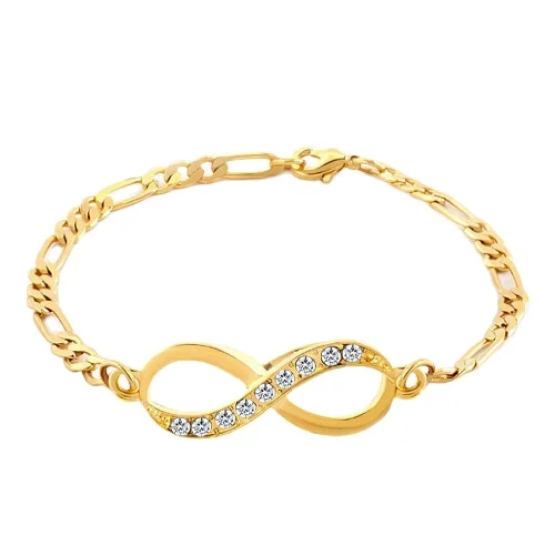 14K SOLID GOLD Infinity Bracelet,real Gold Name Bracelet,solid Gold  Personalized Bracelet,personalized Gift,birthday Gifts,lvk11 - Etsy
