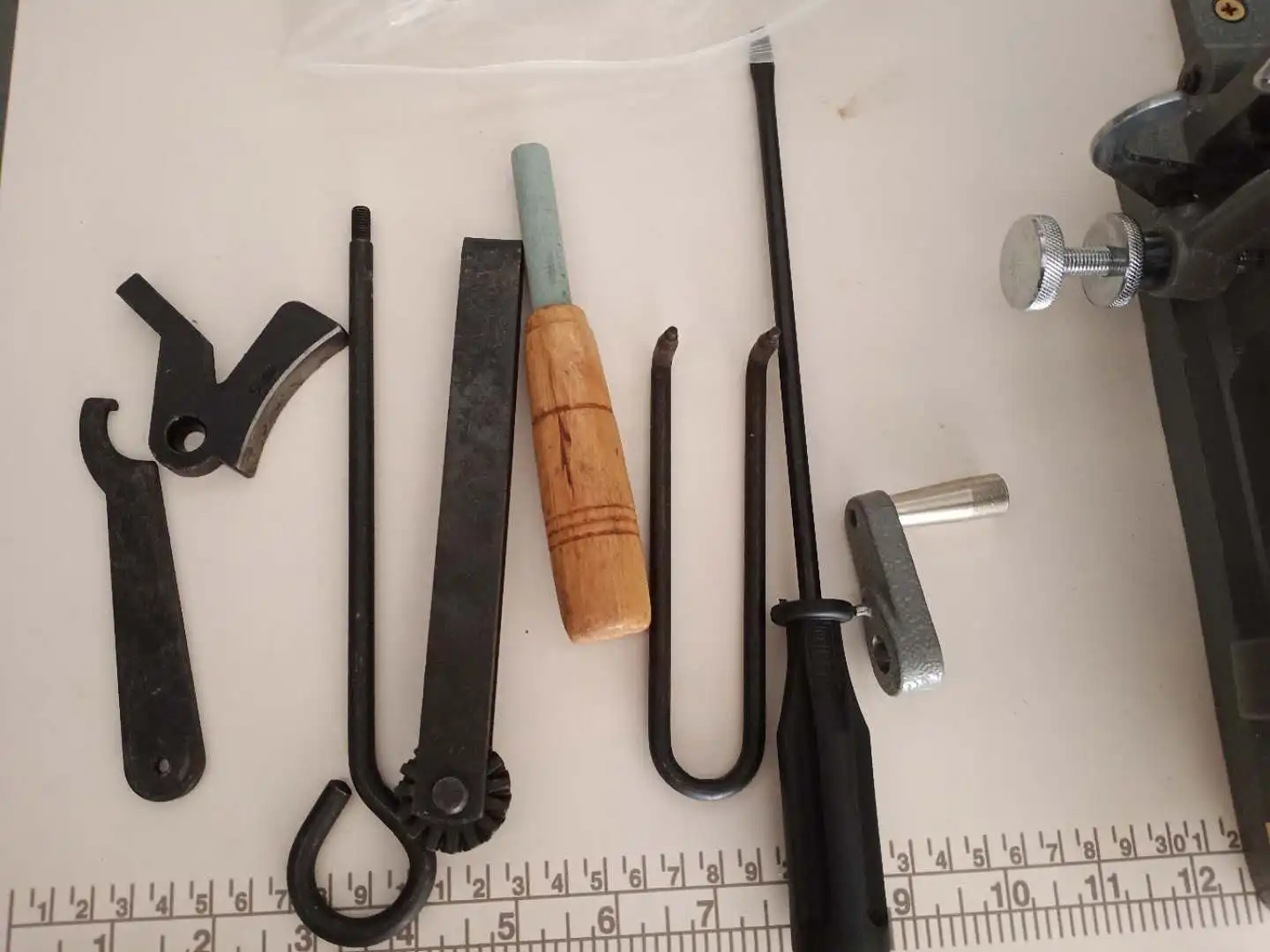 5 Pezzi Utensili Per Cucire Pelle - Smussatore Bordi, Scanalatore, Per Pelletteria - Foto 10