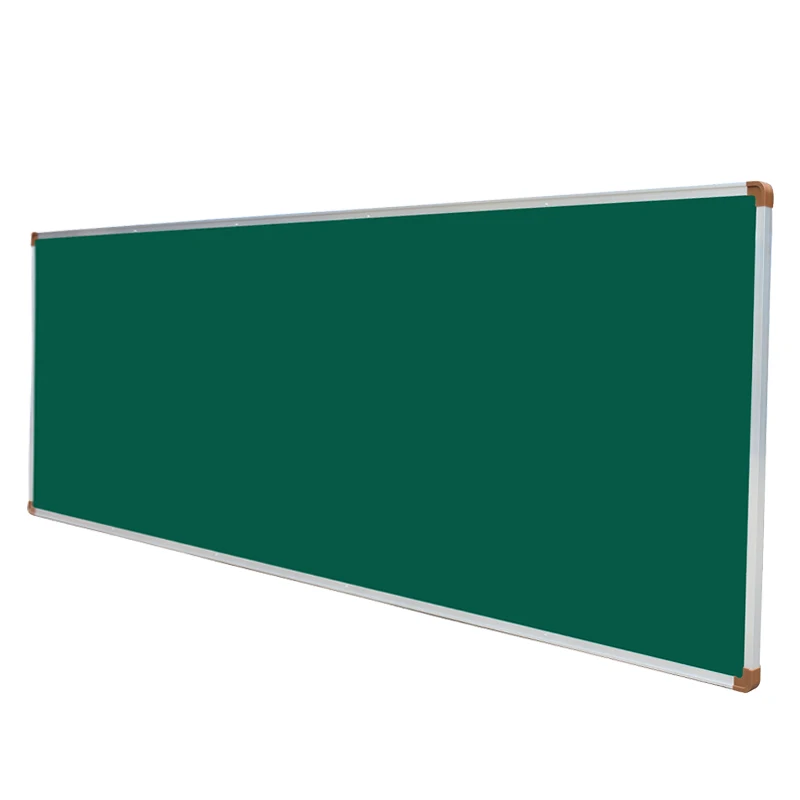 Классные настенные доски, сухая стираемая Магнитная школьная зеленая доска для мелов