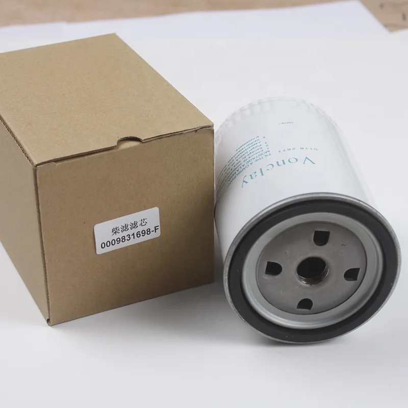 forklift spare parts 0009831698 DZ01182671 DZ01182673 filter insert Diesel filter element for linde forilift parts 396