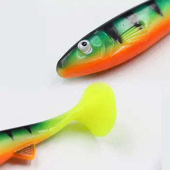 16cm 38g Printed PVC Soft Plastic Shad Swim Bait Fishing Lure for Pike Northern Mullet River/Lake/Stream Use Supplier Wholesale – Soft Lure – view 3