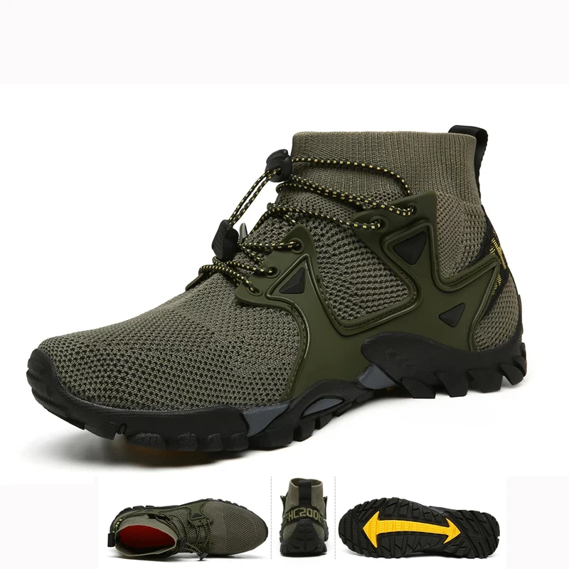 Le Ultime Scarpe Da Trekking All'aperto Traspiranti In Mesh Taglia 36-47  Scarpe Sportive Da Arrampicata Da Trekking Per Uomo Per L'estate Maschile -  Buy Scarpe Da Escursionismo Da Uomo Di Alta Qualità