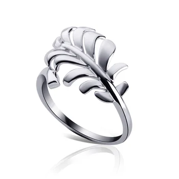 Lord Of The Rings Leaf, 925 Sterling Silver Sterling Leaf Branch Ring