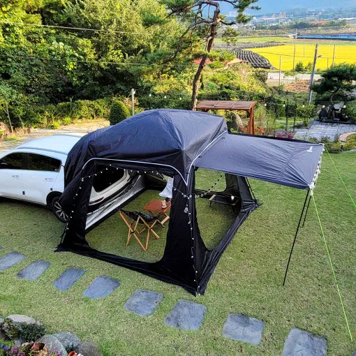 customized 210d oxford car glamping tent