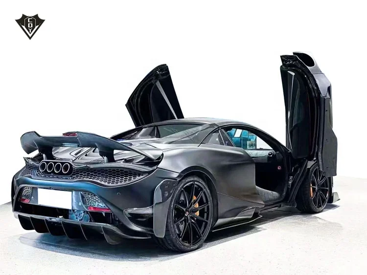 For for 720S Upgrade 765LT Style Bumper & Clips Clip-on Unpainted New Arrival 2017-2019 Car Body Kit