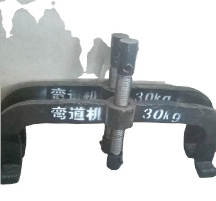 Light Track Way Rail Bender Manual Type for Railway Bending and Straightening