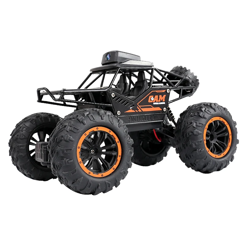 Hot Sell 1:18 Electric Off-Road RC Car Toy Metal Plastic Mobile  Radio-Controlled Vehicle USB Battery Frequency