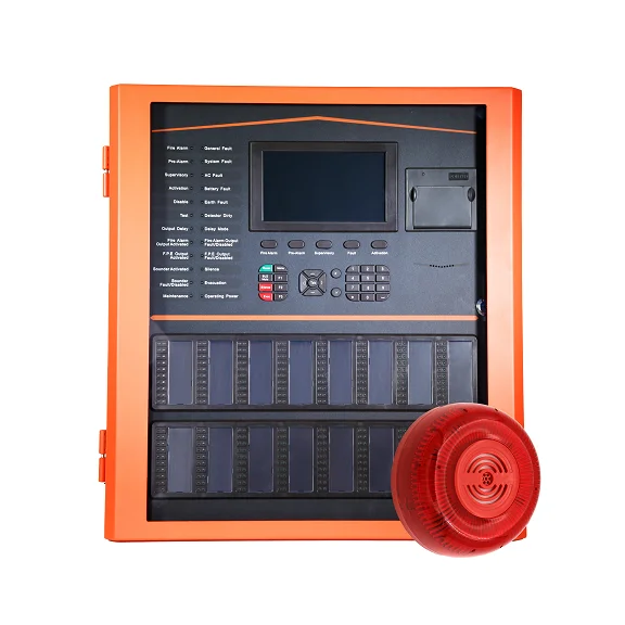 Tanda Tx7004 Addressable Fire Alarm Panel 12 4 Loops Optional Control Panel Lpcb Approval 4777