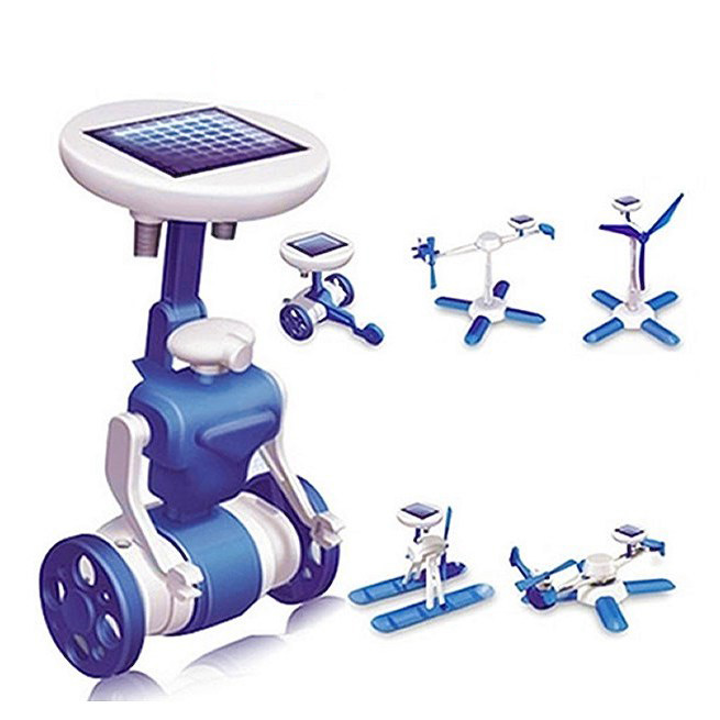 Обучающие игрушки 6 в 1 solor, набор для самостоятельной сборки робота для 4 лет