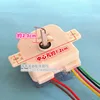 Square 6-line timing, send knob