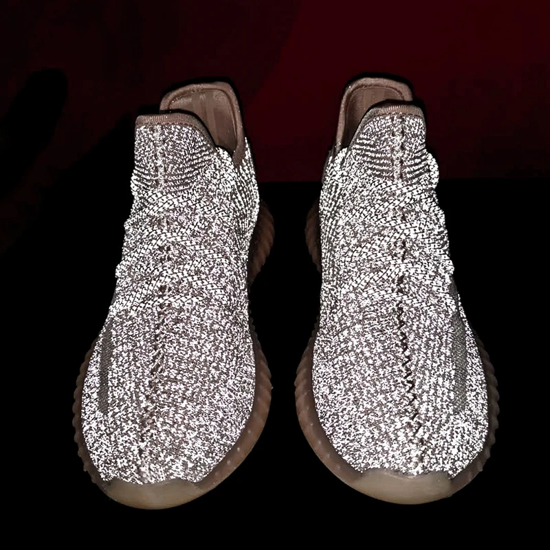 Светоотражающие кроссовки Yeezy 350 V2, обувь для Гипсофилы, оригинальная Мужская Спортивная обувь для бега