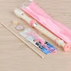 8 buco rosa con il sacchetto del PVC