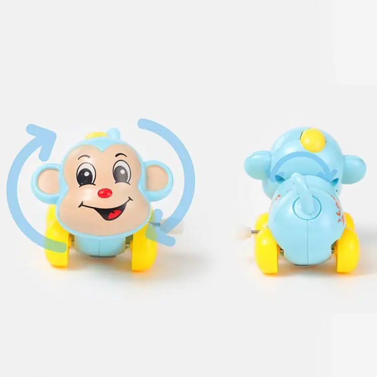 Игрушка хит продаж 2021 Детские хобби Обучающие трюковые машины пластиковая игрушечная машинка в форме животного заводные