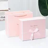 Pink bow * 25*20*10 gift box (gift bag)