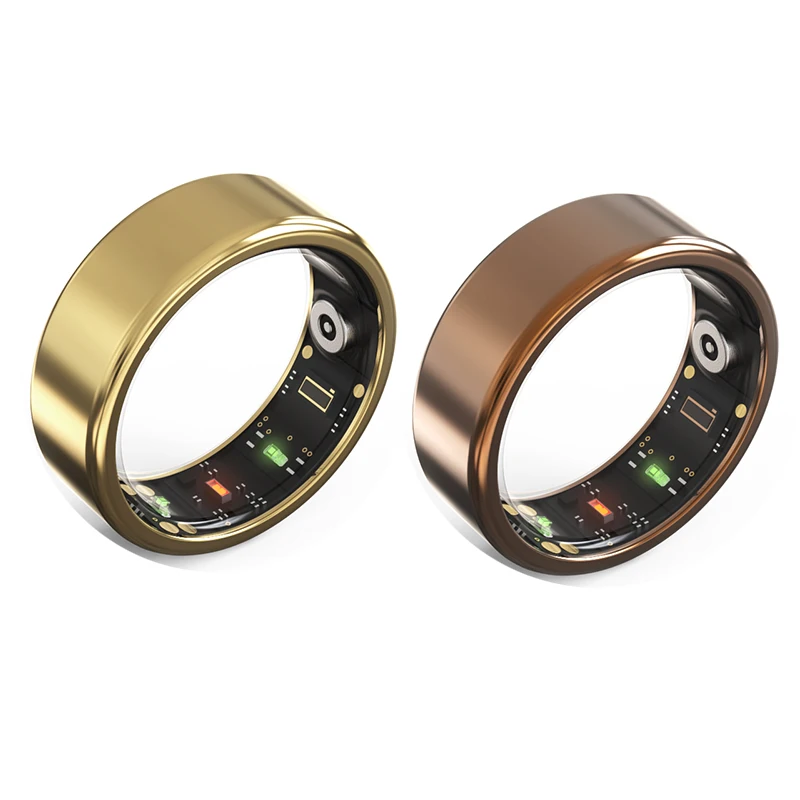 2024 Nova Smart Ring Remote Control Fitness Monitor Finger Digital Ring Blood Oxygen Sleep Health Tracker Ring