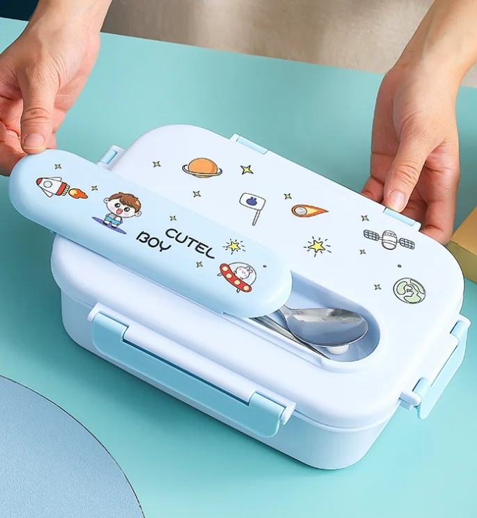 Boîte à lunch isotherme en acier inoxydable Offre Spéciale 2 ou 3 compartiments pour enfants Grands cadeaux