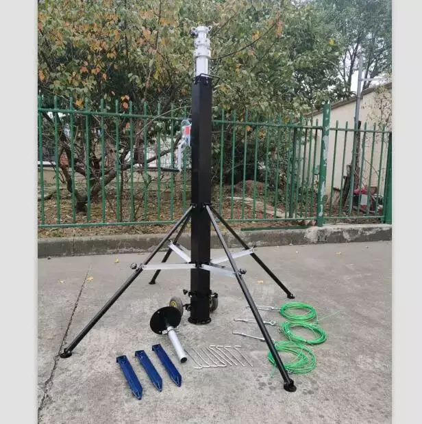 10M Lightweight Telescopic Mast Pole for Aerial Photography