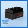 7 supports USB [100W] - Noir