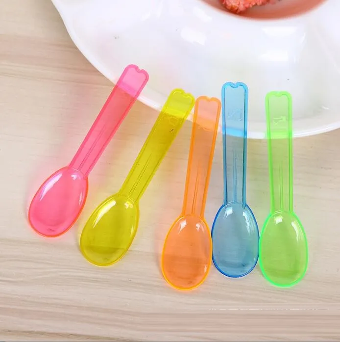 透明プラスチックスプーン プラスチックスプーン 160 透明 個包装 ＃4514159