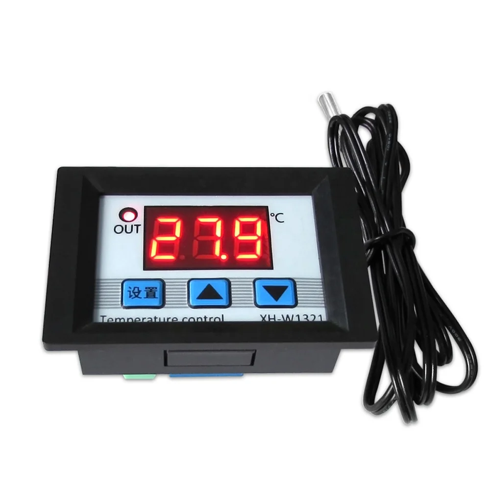 LED Digital Thermostat Thermometer Temperature Controller Switch 10A DC 12V